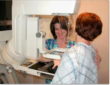 التعرض لأشعة Mammogram عند سن الأربعين