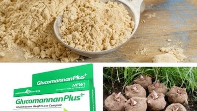 ألياف الجلوكومانان Glucomannan غلوكومانان